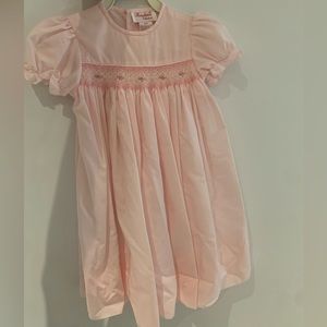 Children’s rose smock dress